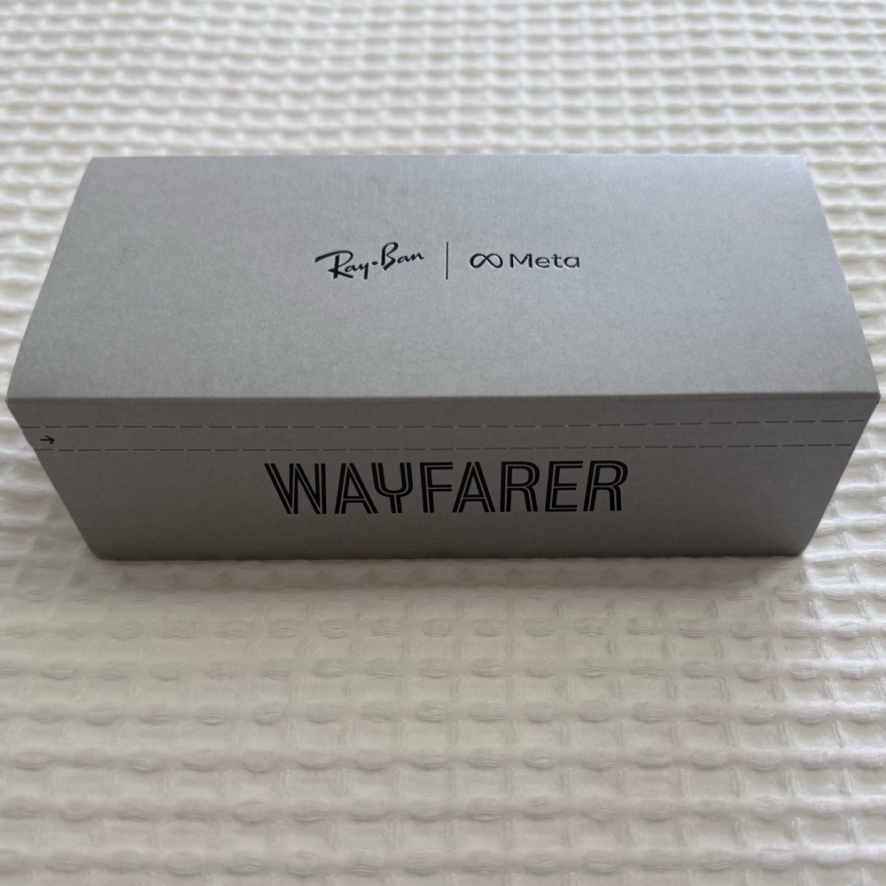 Ray-Ban Meta Matte Black Wayfarer Sunglasses